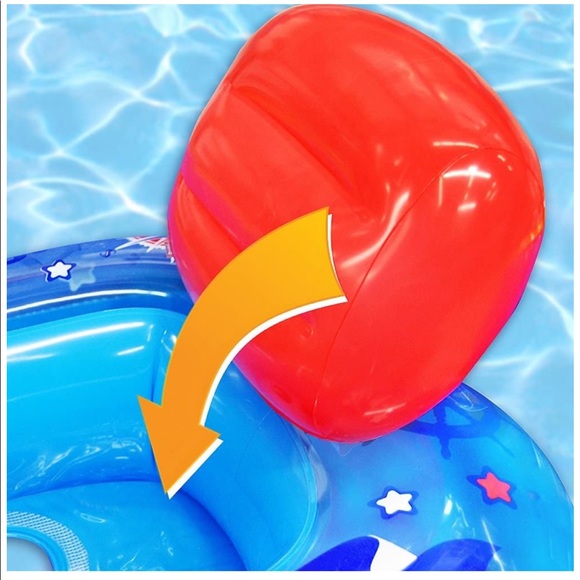 SwimSchool Lil’ Skipper Baby Pool Float - Picture 5 of 5